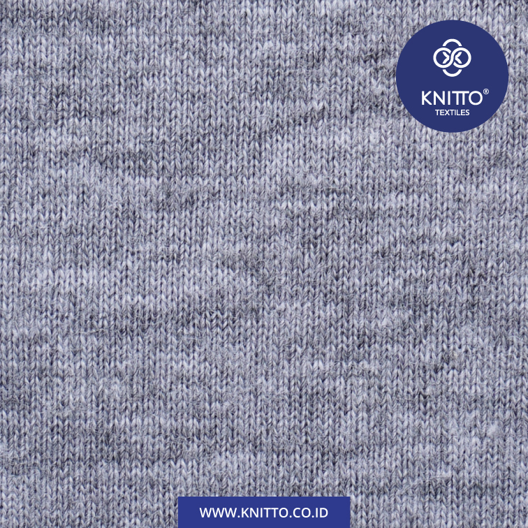 Jual Bahan Kaos Polos dan Sablon Premium - Kain Kaos Combed 20s Warna MISTY M71A BLUISH WHITE | Toko Bahan Kaos Knitto 3