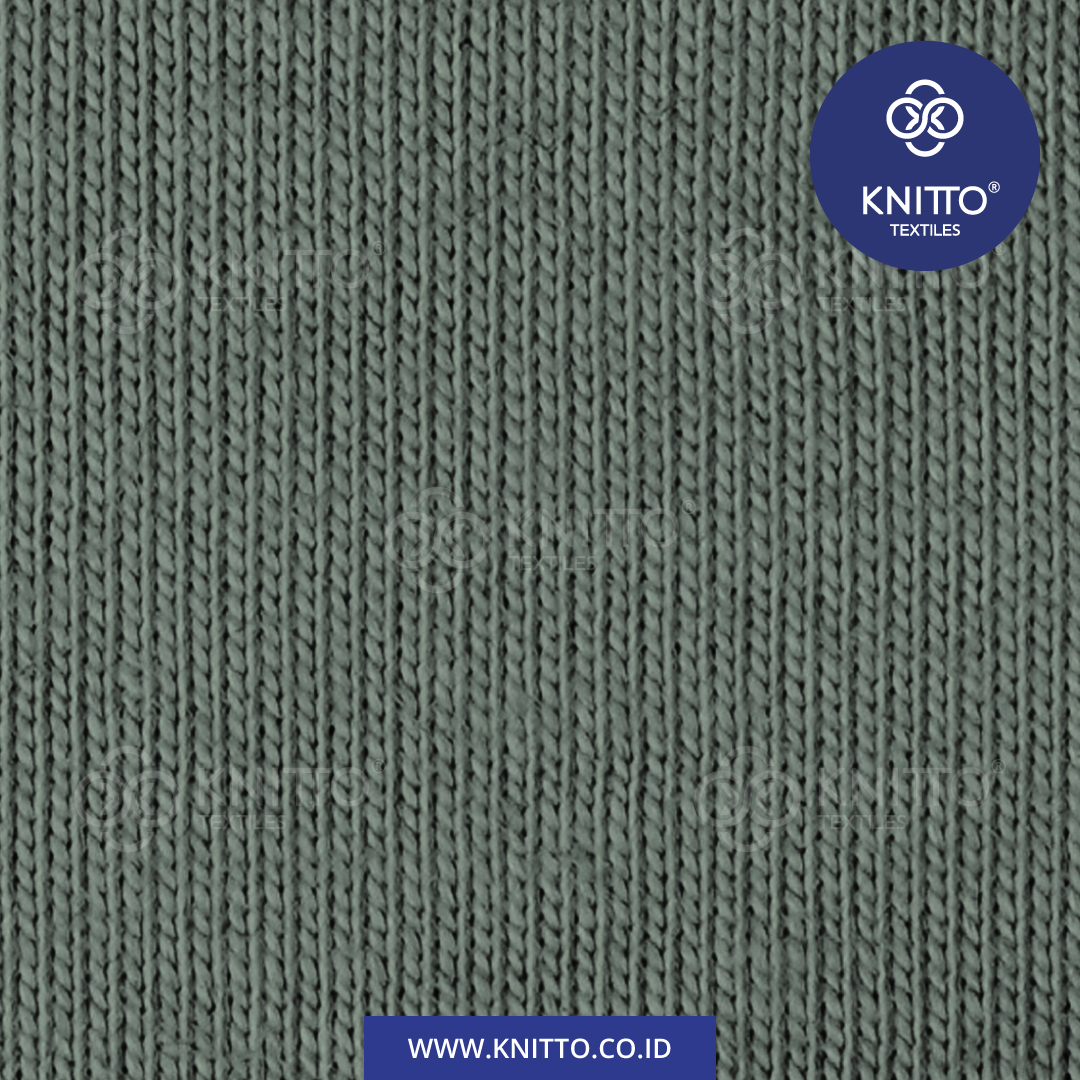 Bahan Kaos - Kain Kaos Combed 24s Ash Green 3