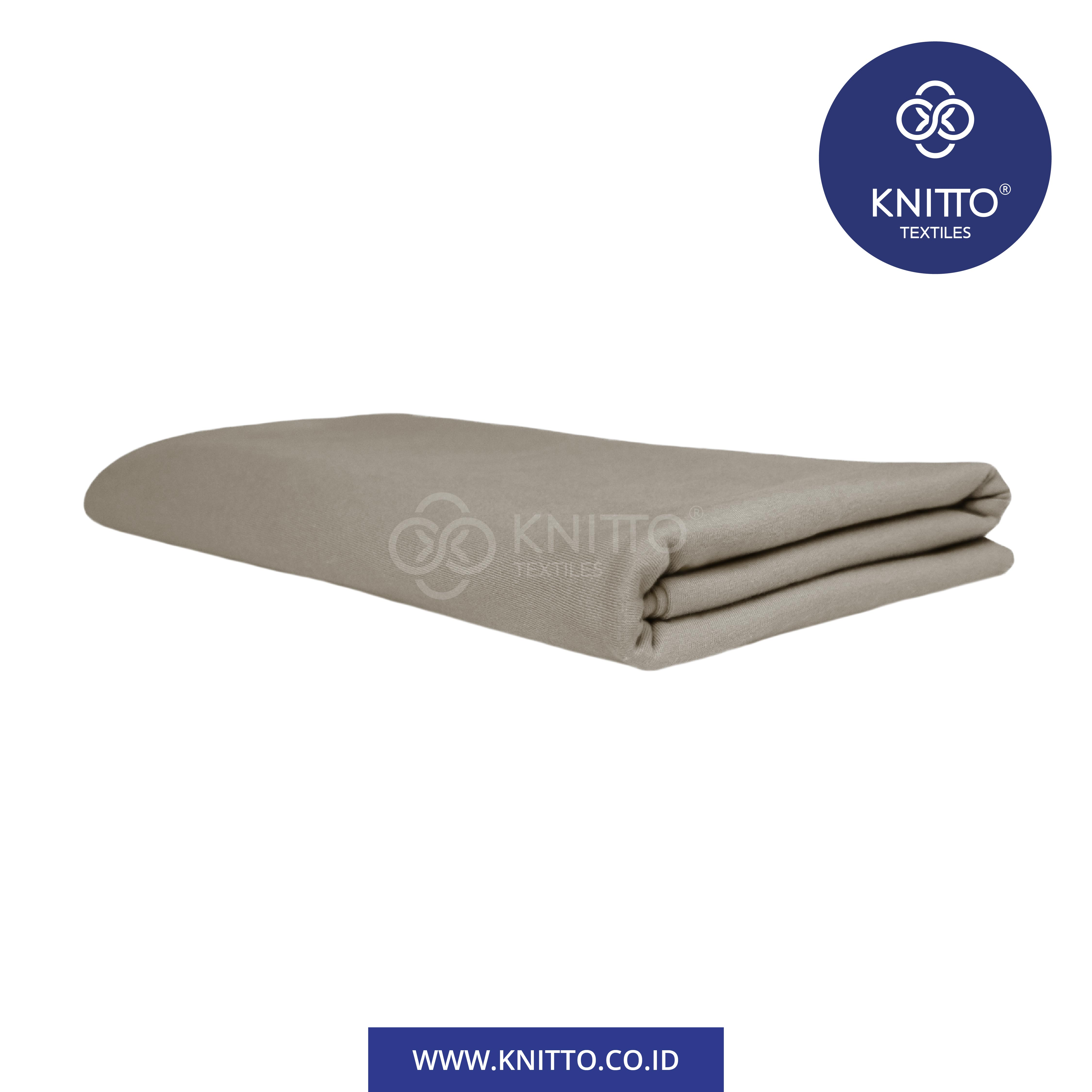 Bahan Kaos - Kain Kaos - Combed 24s Khaki 2