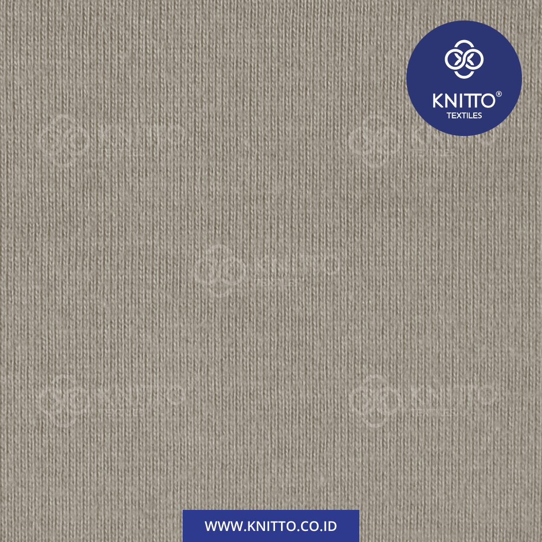 Bahan Kaos - Kain Kaos - Combed 24s Khaki 3