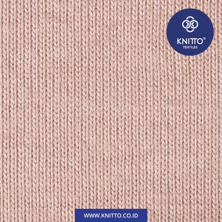 Bahan Kaos - Kain Kaos Combed 24s Soft Peach 3