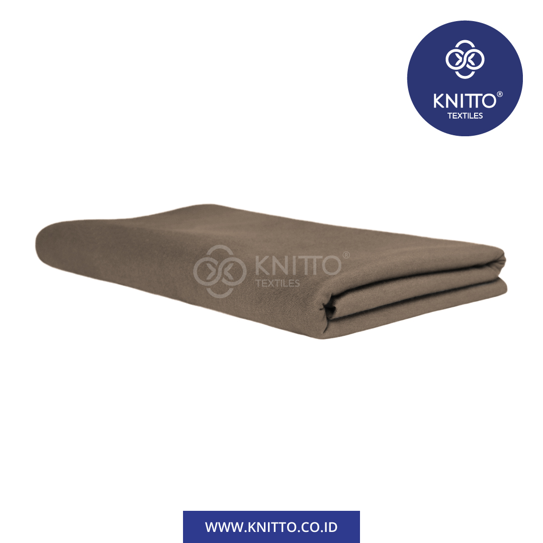 Cotton Bamboo 30s Maple Brown 2