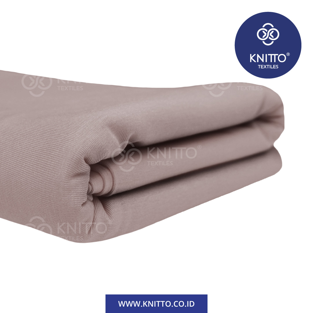 COTTON COMBED ENZYWASH 24S ASH MAUVE 1