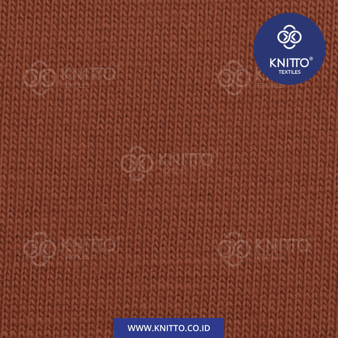 COTTON COMBED ENZYWASH 24S AUTUMN ORANGE 3