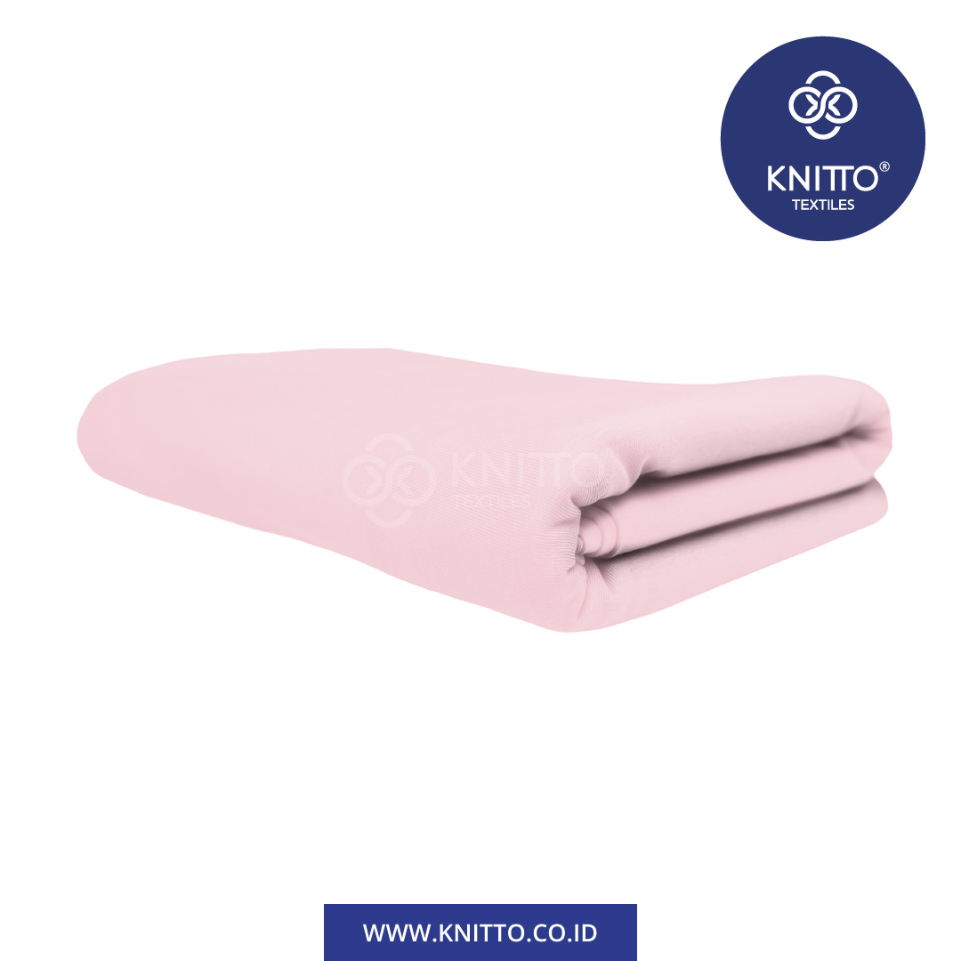 COTTON COMBED ENZYWASH 24S BABY PINK  2