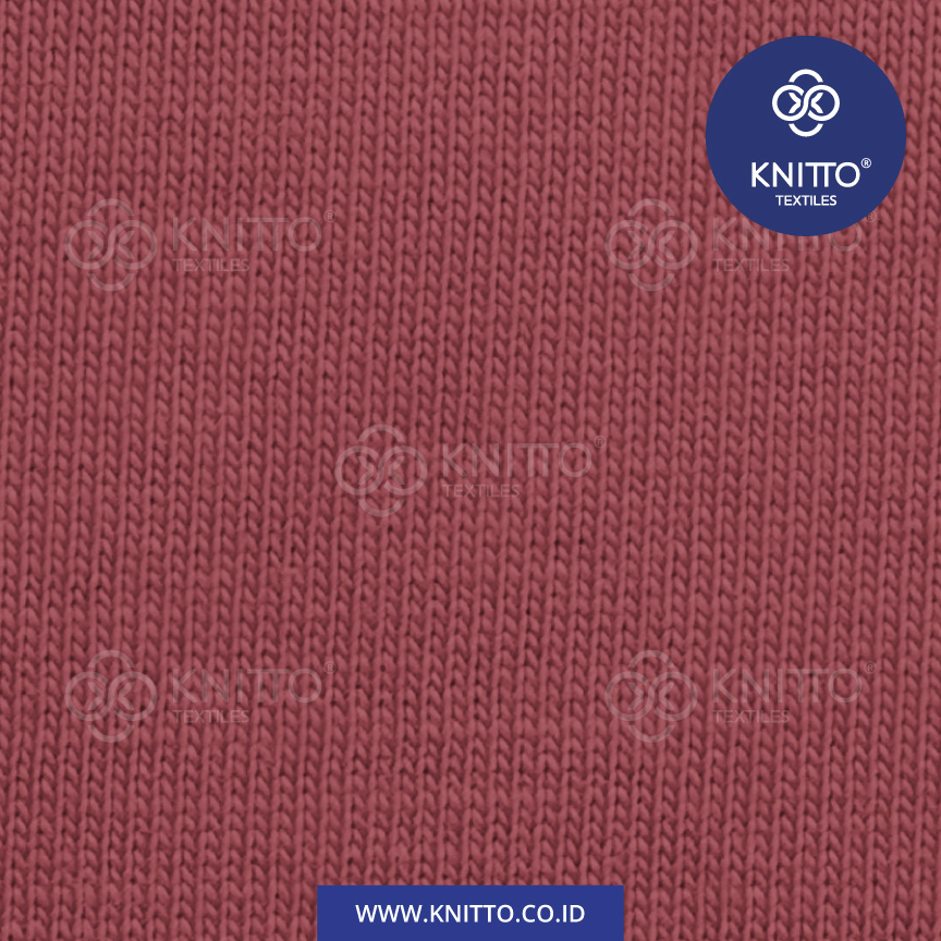 COTTON COMBED ENZYWASH 24S BLUSH RED 3