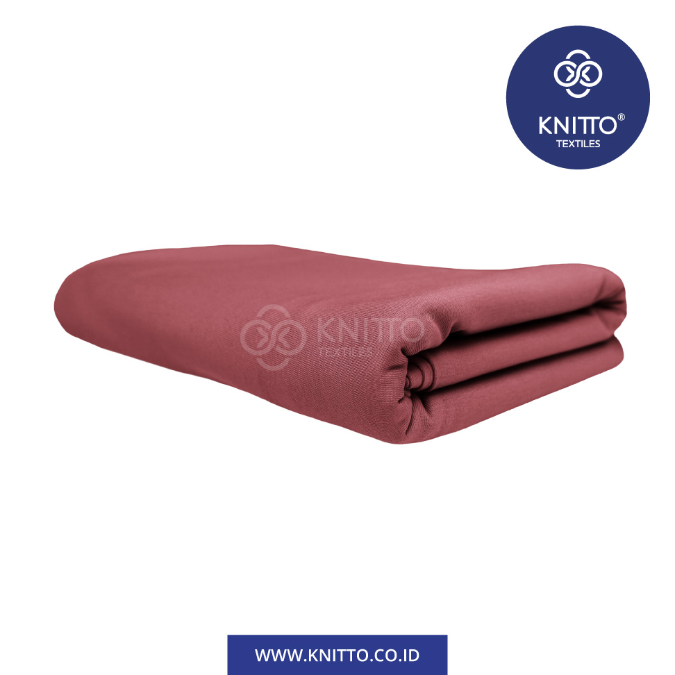 COTTON COMBED ENZYWASH 24S BLUSH RED 2