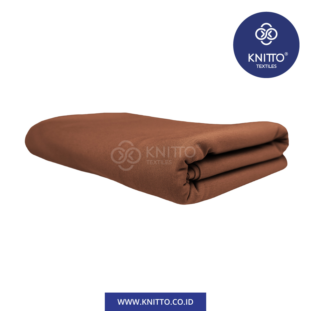 COTTON COMBED ENZYWASH 24S CINNAMON 2