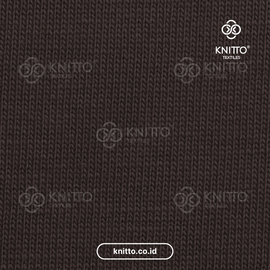 COTTON COMBED ENZYWASH 24S COKLAT KOPI 3