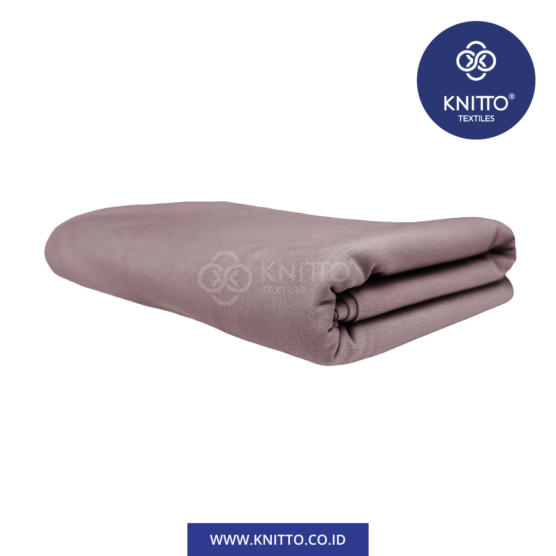 COTTON COMBED ENZYWASH 24S DUSTY LILAC 2
