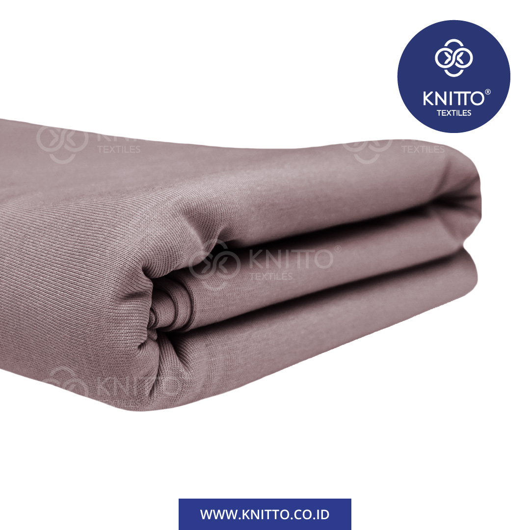 COTTON COMBED ENZYWASH 24S DUSTY LILAC 1
