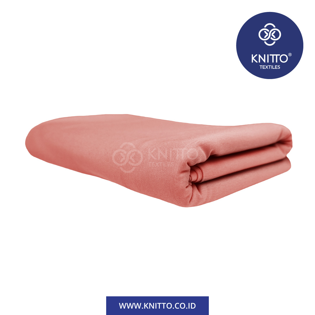 COTTON COMBED ENZYWASH 24S DUSTY PEACH 2