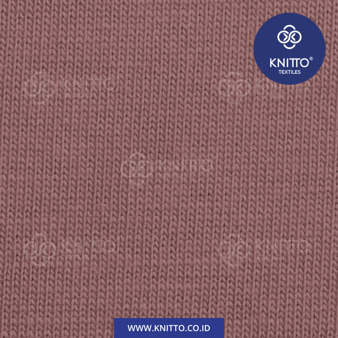 COTTON COMBED ENZYWASH 24S DUSTY ROSE 3