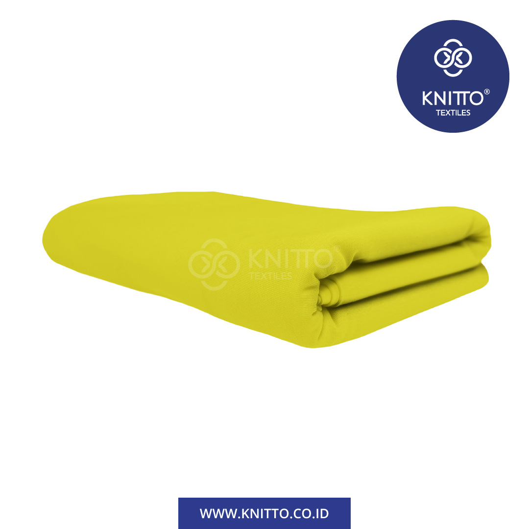 COTTON COMBED ENZYWASH 24S ELECTRIC LIME 2