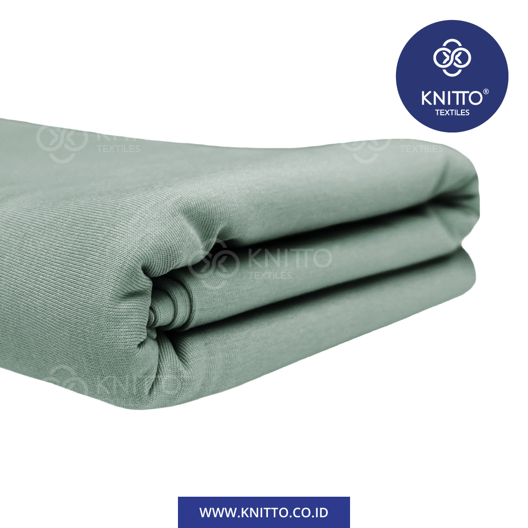 COTTON COMBED ENZYWASH 24S HARBOR GREEN 1