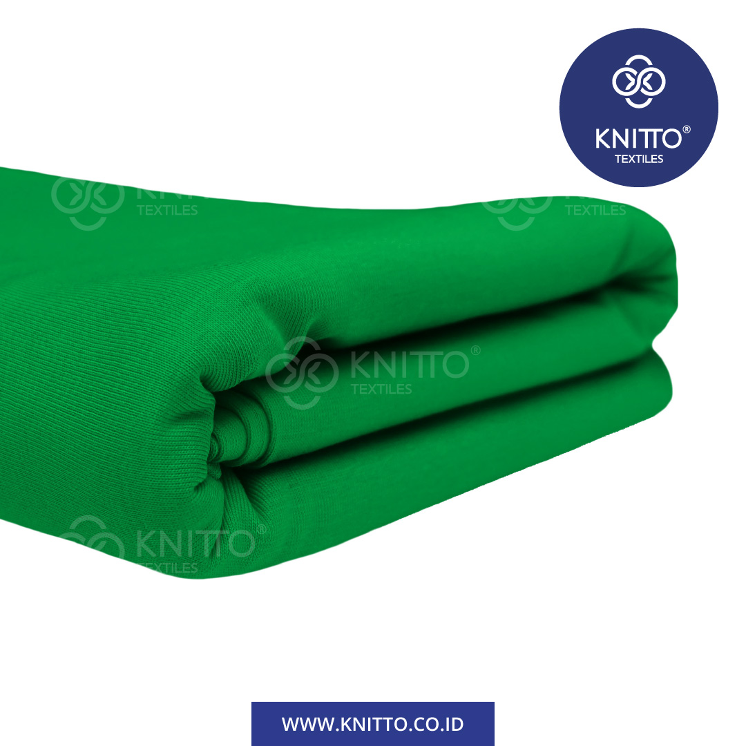 COTTON COMBED ENZYWASH 24S HIJAU FUJI 1