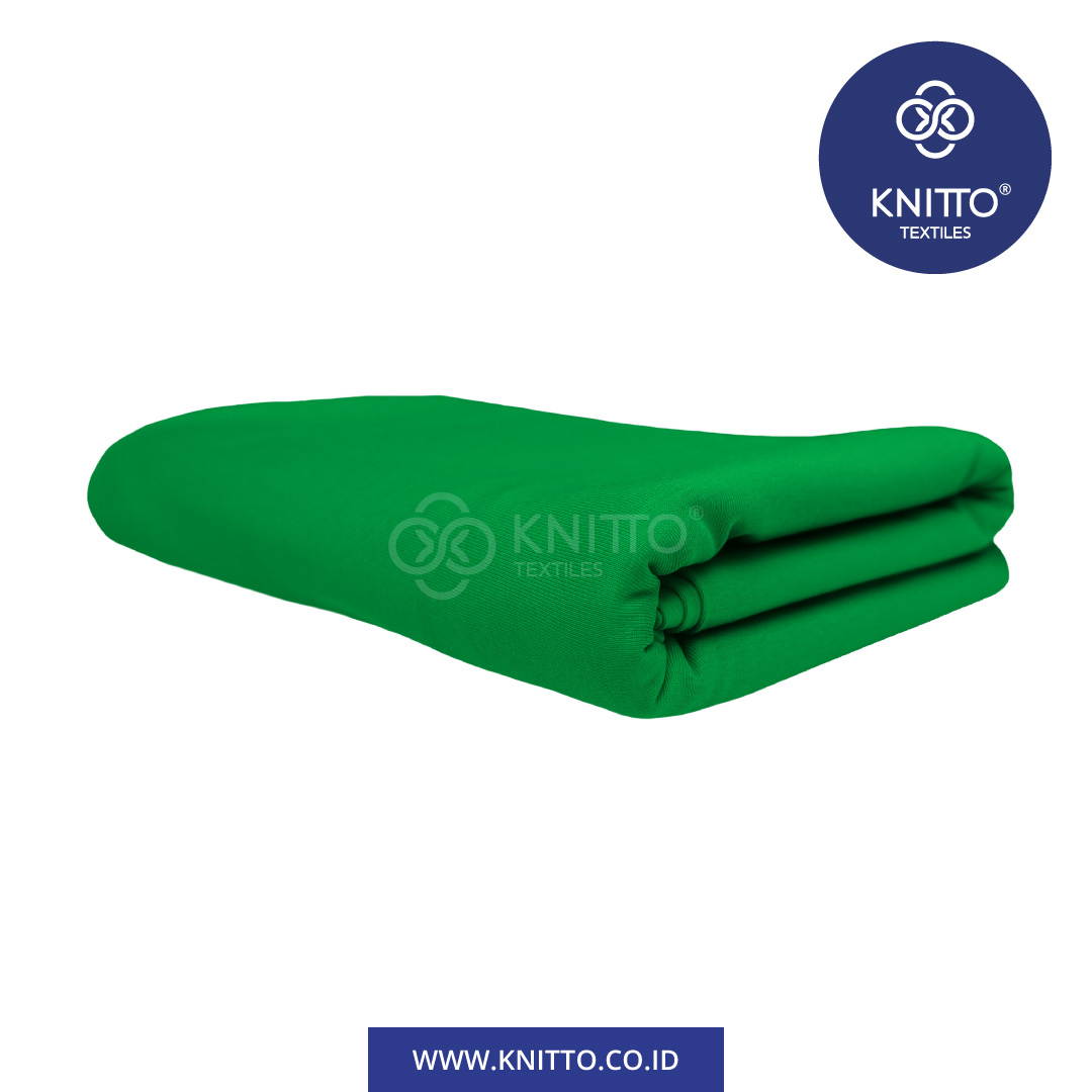 COTTON COMBED ENZYWASH 24S HIJAU FUJI 2