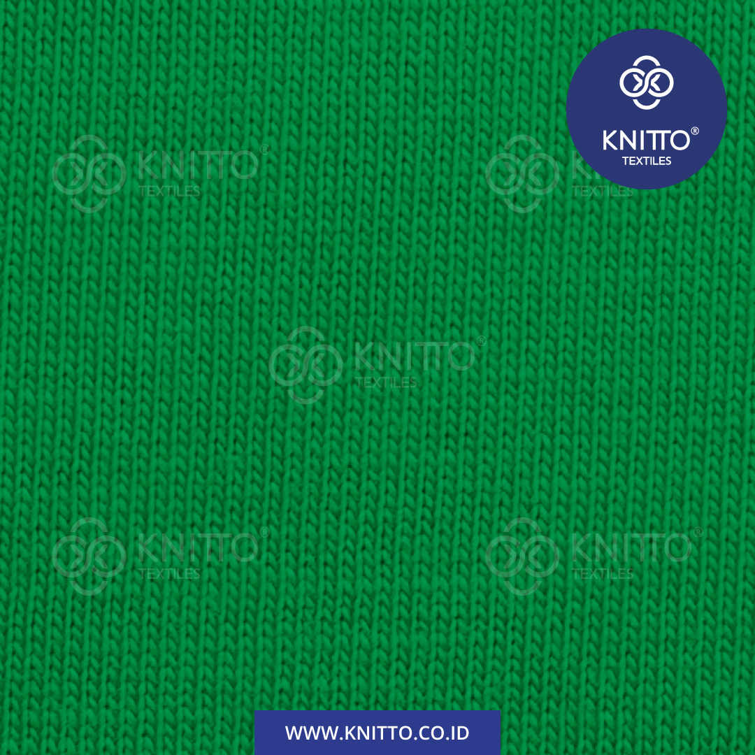 COTTON COMBED ENZYWASH 24S HIJAU FUJI 3