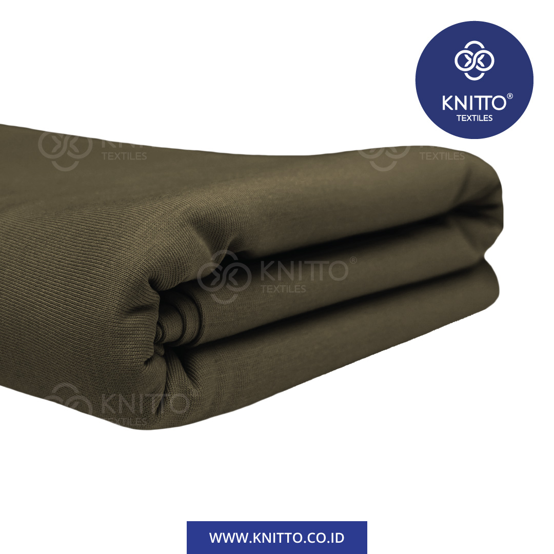 COTTON COMBED ENZYWASH 24S HIJAU TNI 1