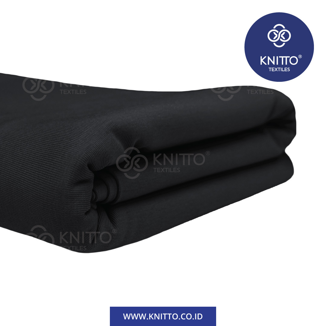 COTTON COMBED ENZYWASH 24S HITAM REAKTIF 1