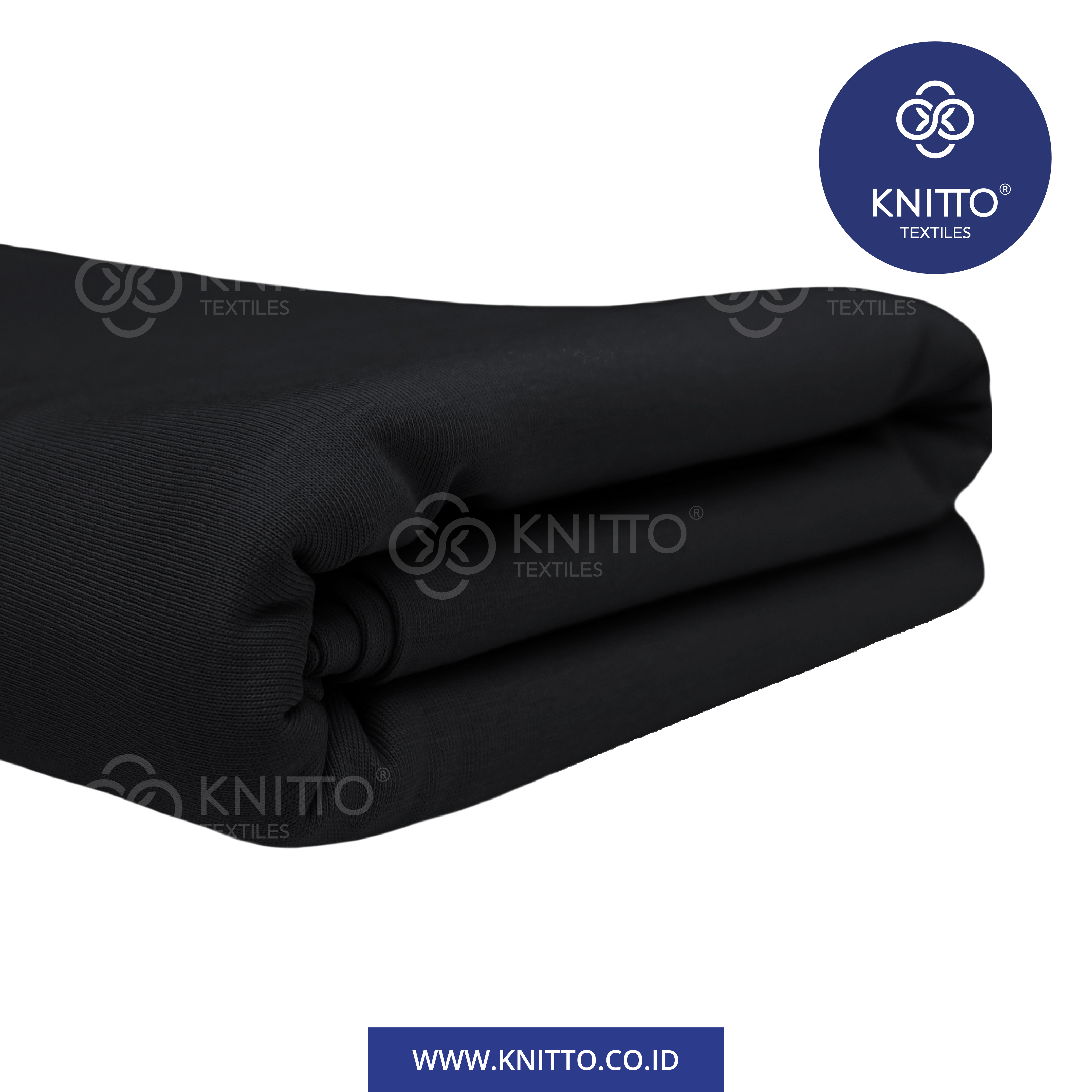 COTTON COMBED ENZYWASH 24S JET BLACK 1