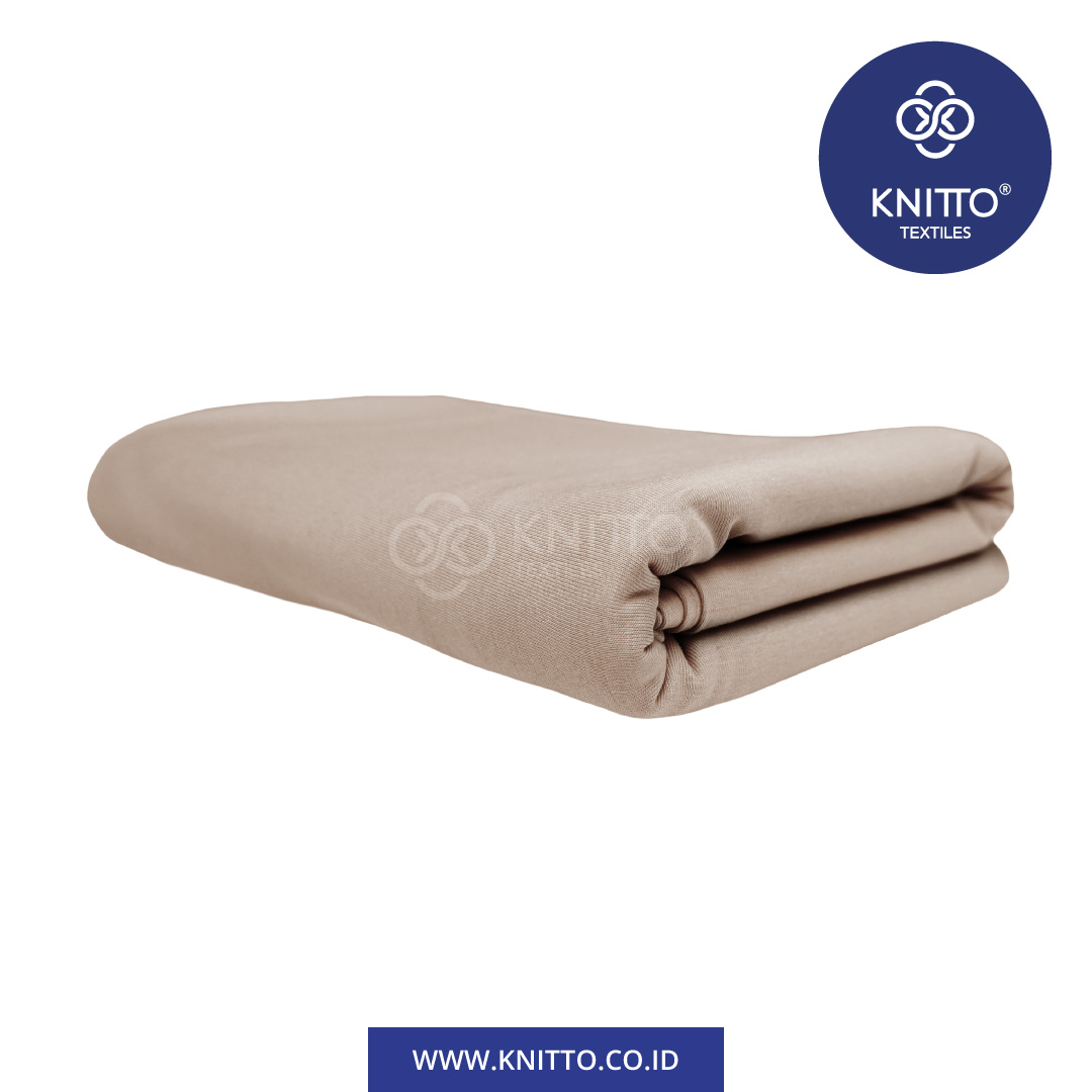 COTTON COMBED ENZYWASH 24S LIGHT BROWN 2