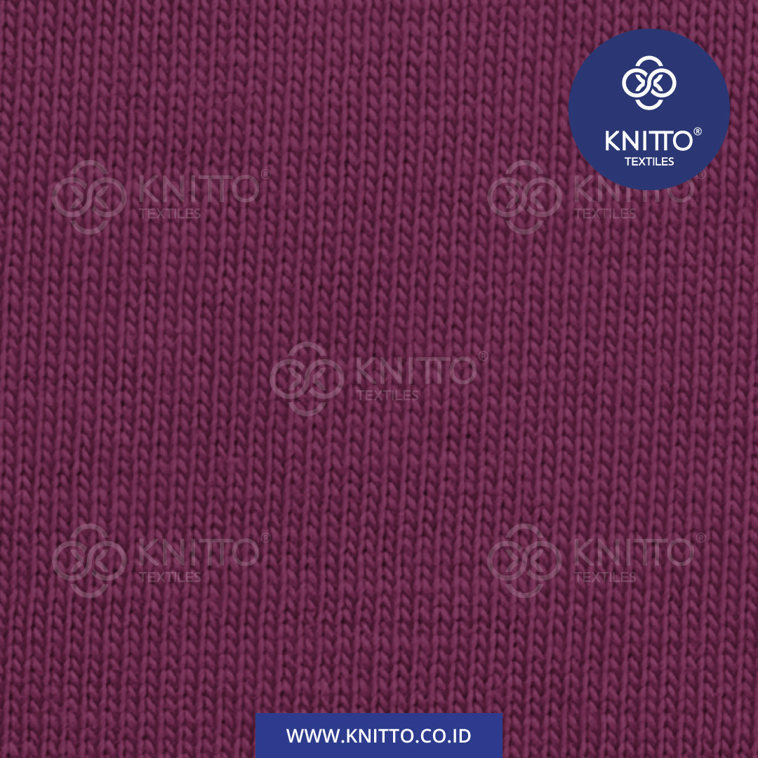 COTTON COMBED ENZYWASH 24S Magenta 3