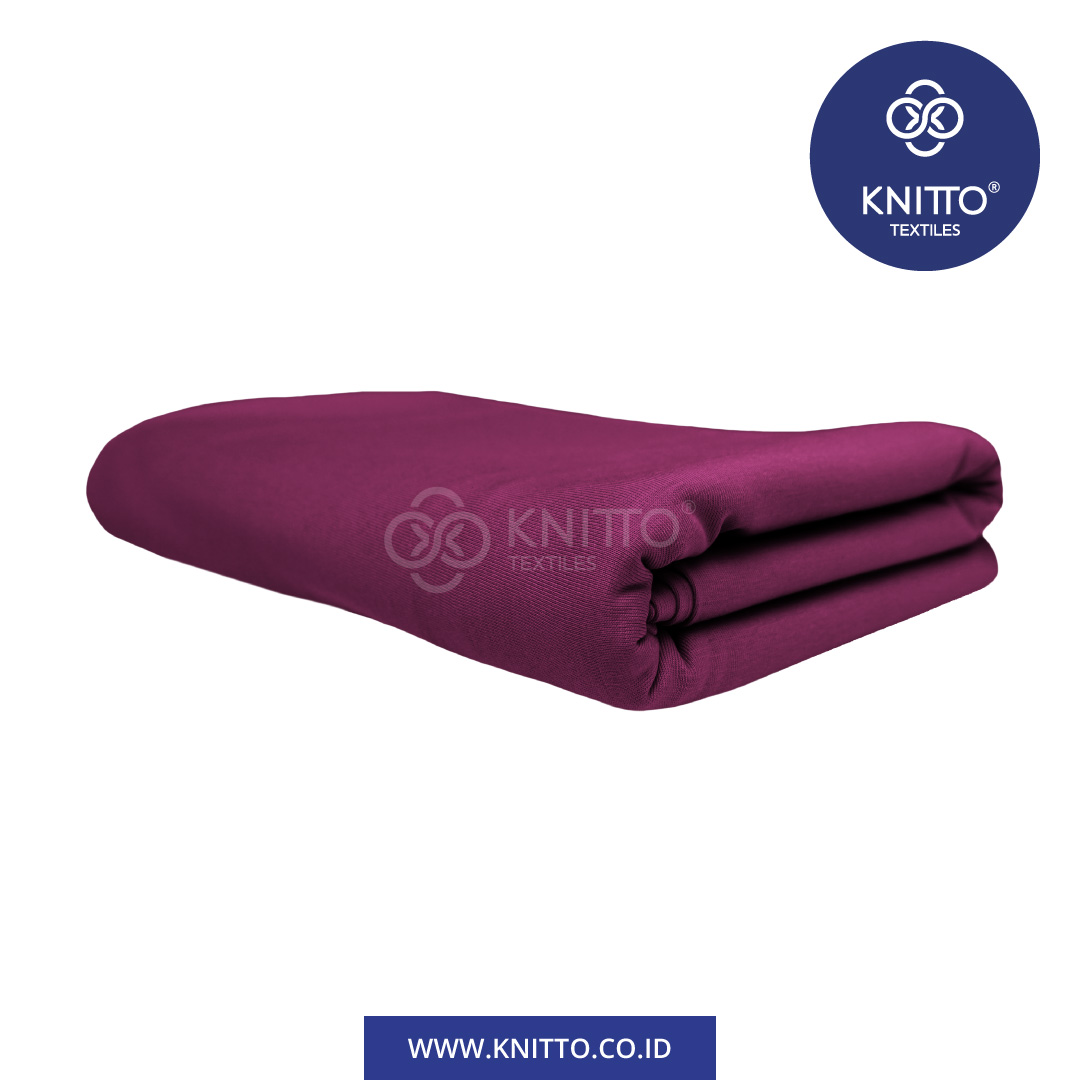 COTTON COMBED ENZYWASH 24S Magenta 1