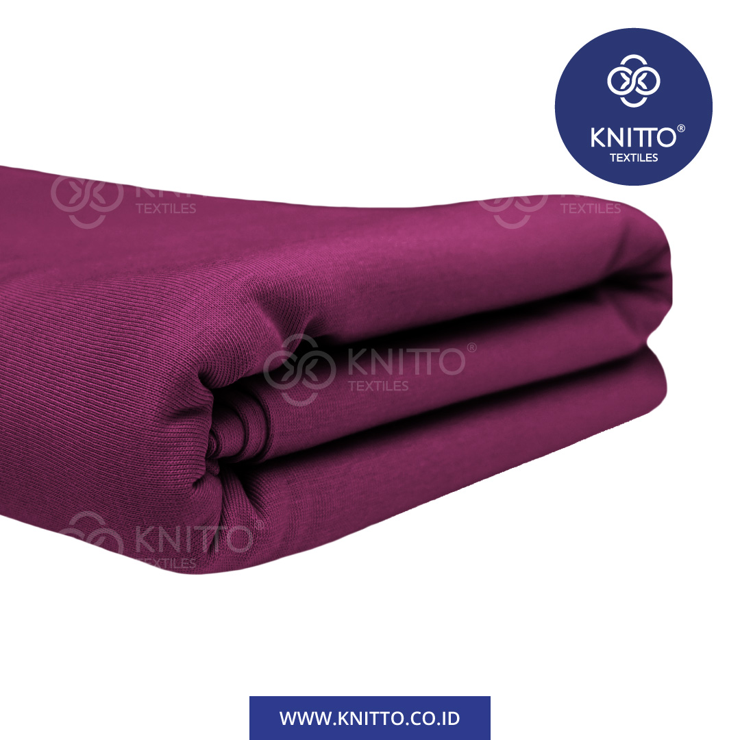 COTTON COMBED ENZYWASH 24S Magenta 2