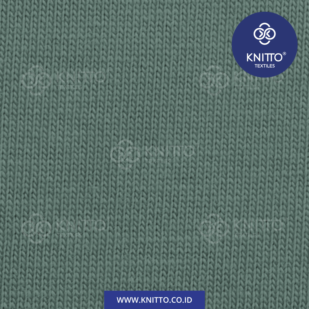 COTTON COMBED ENZYWASH 24S MINERAL GREEN 3