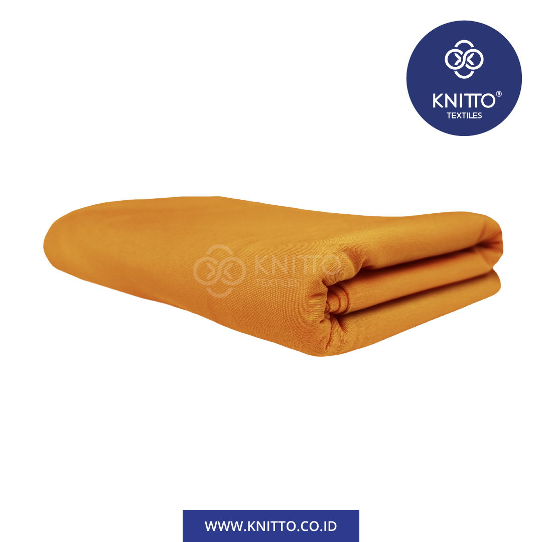 COTTON COMBED ENZYWASH 24S MUSTARD 2