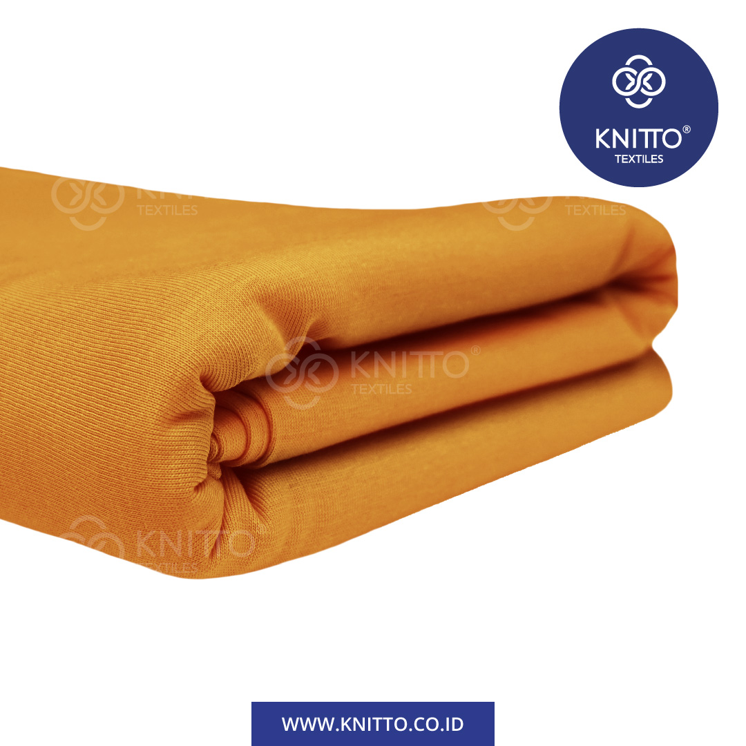 COTTON COMBED ENZYWASH 24S MUSTARD 1