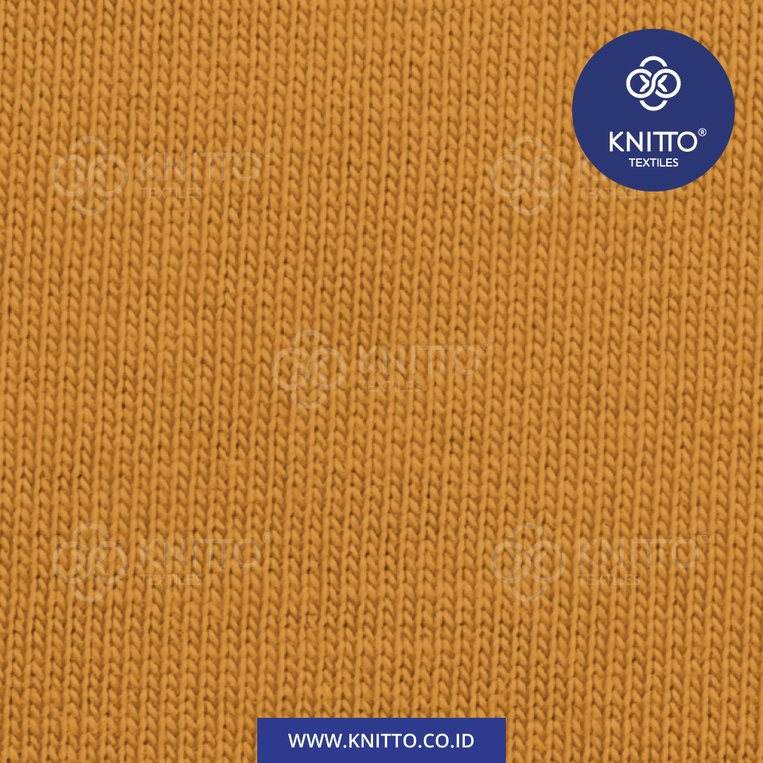 COTTON COMBED ENZYWASH 24S MUSTARD 3
