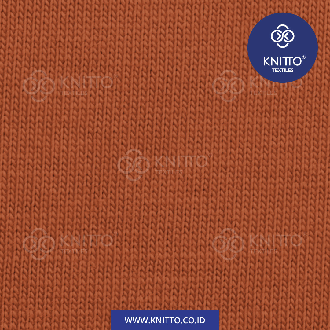 COTTON COMBED ENZYWASH 24S ORANGE BATA 3
