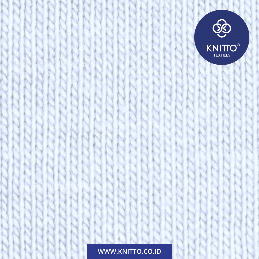 COTTON COMBED ENZYWASH 24S PUTIH BLUISH 3
