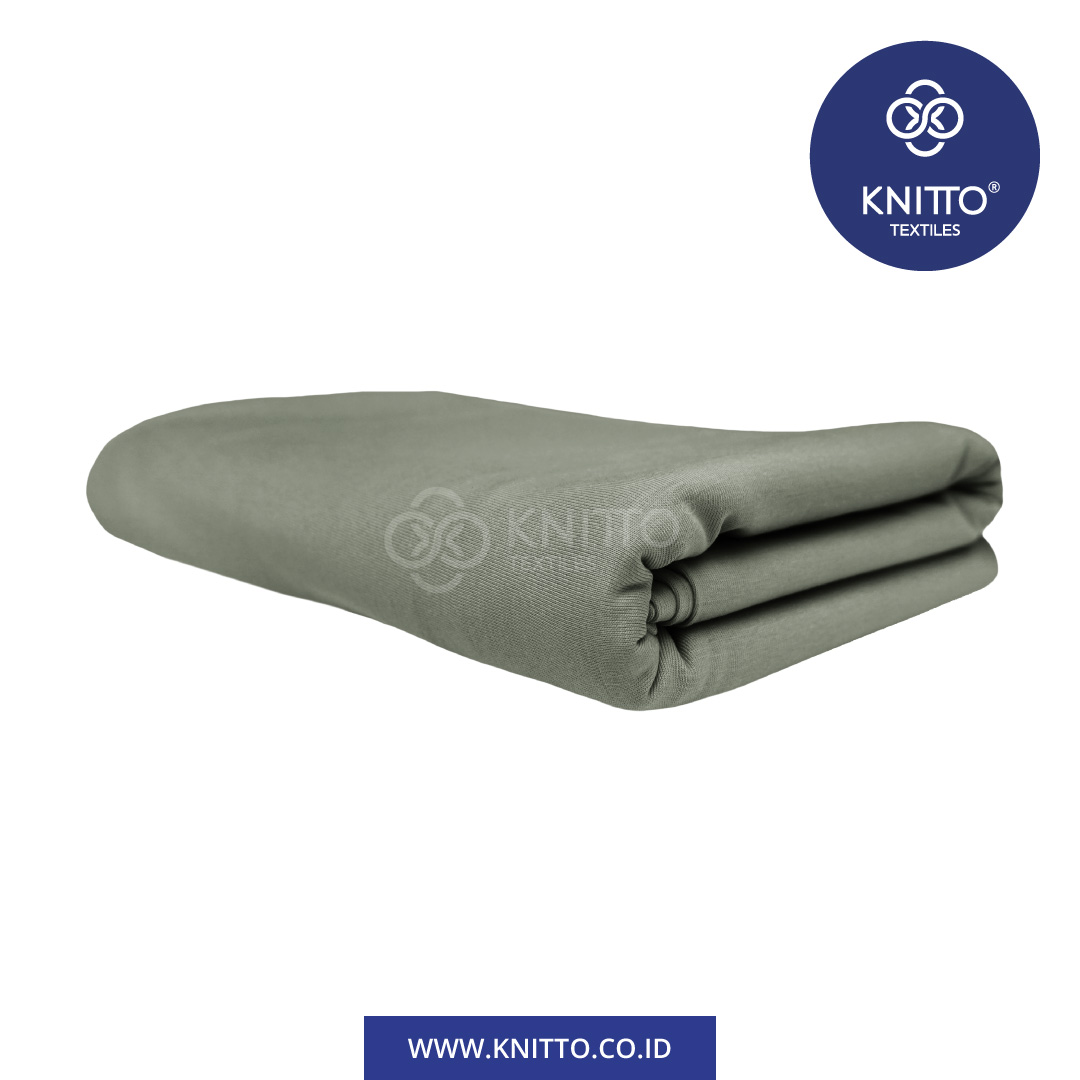COTTON COMBED ENZYWASH 24S SAGE GREEN 2