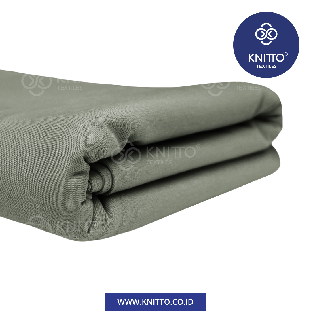COTTON COMBED ENZYWASH 24S SAGE GREEN 1