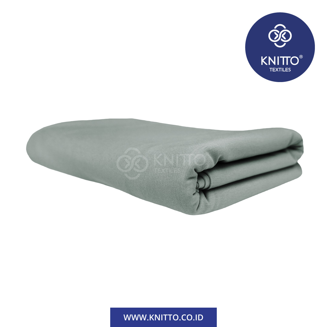 COTTON COMBED ENZYWASH 24S SLATE GREEN 2
