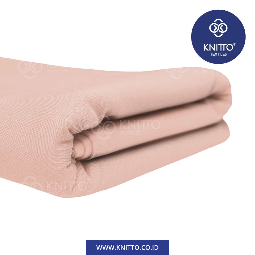 COTTON COMBED ENZYWASH 24S SOFT PEACH 1