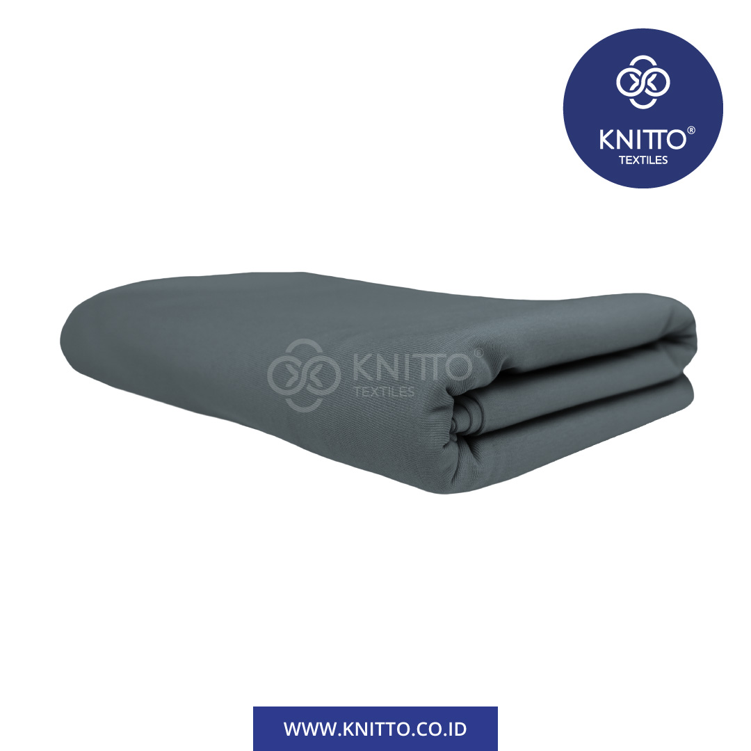 COTTON COMBED ENZYWASH 24S STONE GREY 2