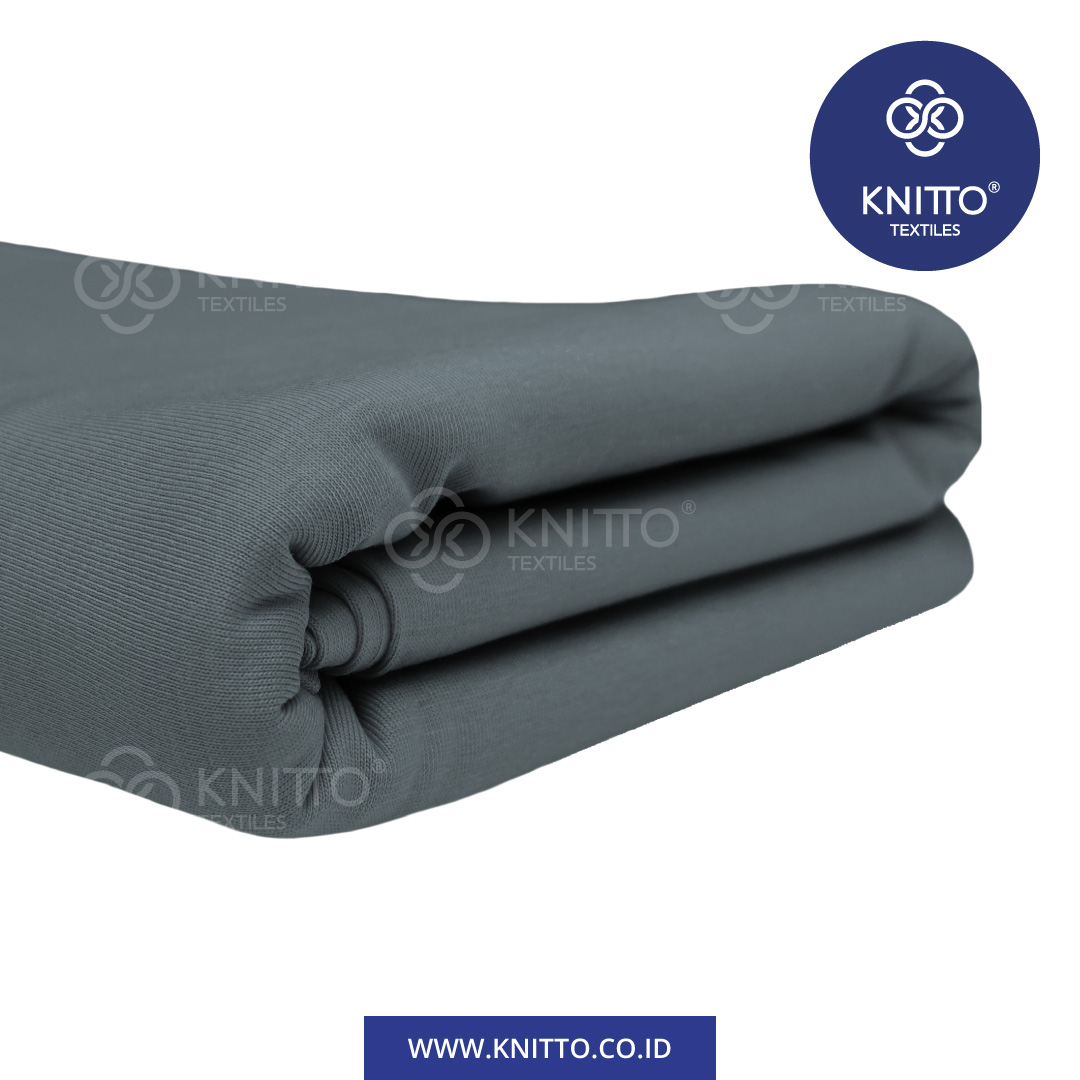 COTTON COMBED ENZYWASH 24S STONE GREY 1