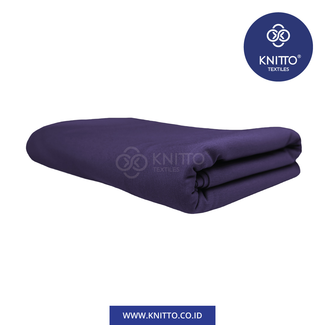 COTTON COMBED ENZYWASH 24S UNGU TUA 2