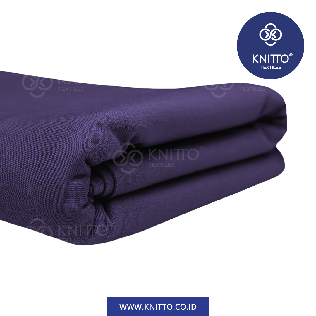 COTTON COMBED ENZYWASH 24S UNGU TUA 1