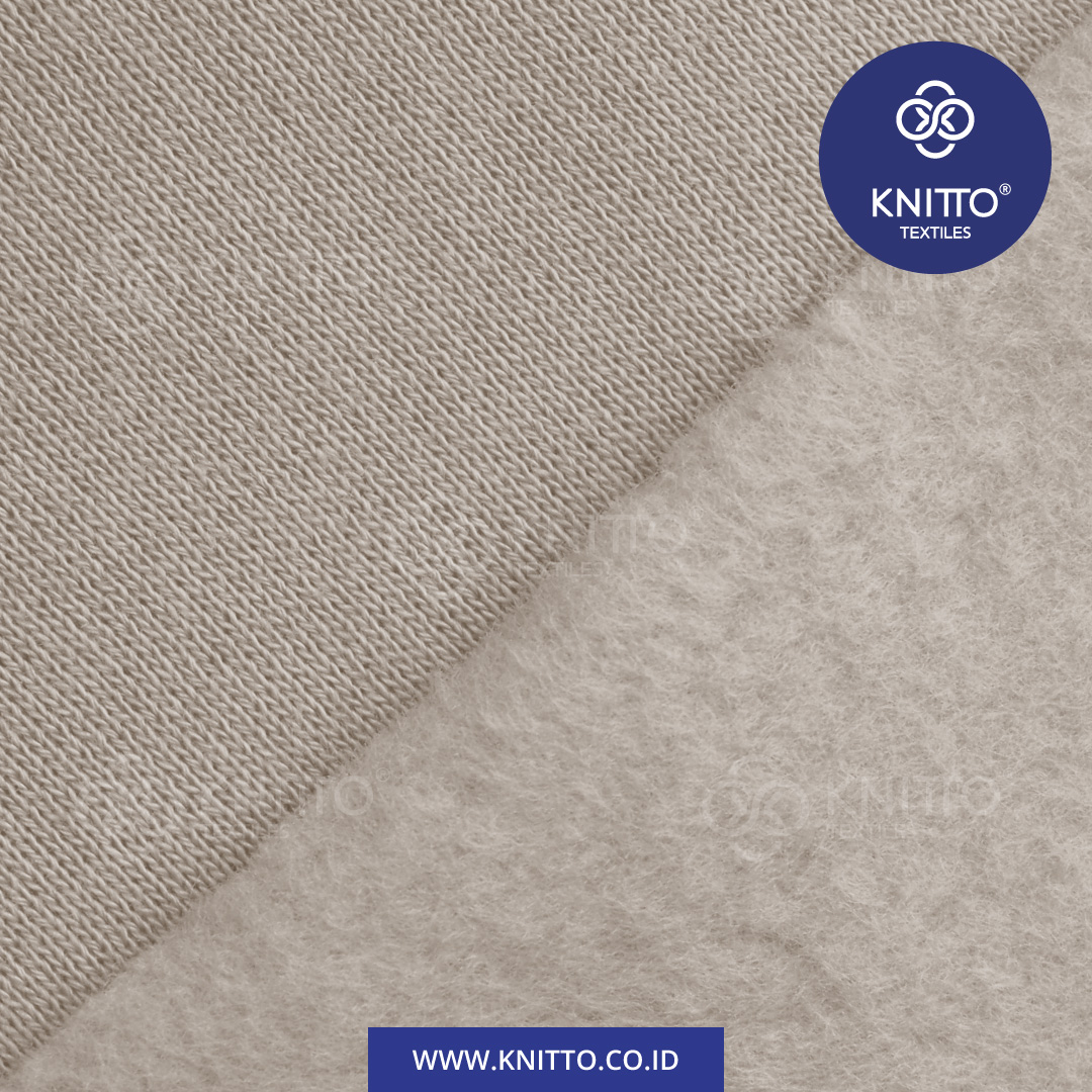HEAVY COTTON COMBED FLEECE MEDIUM LATTE 3