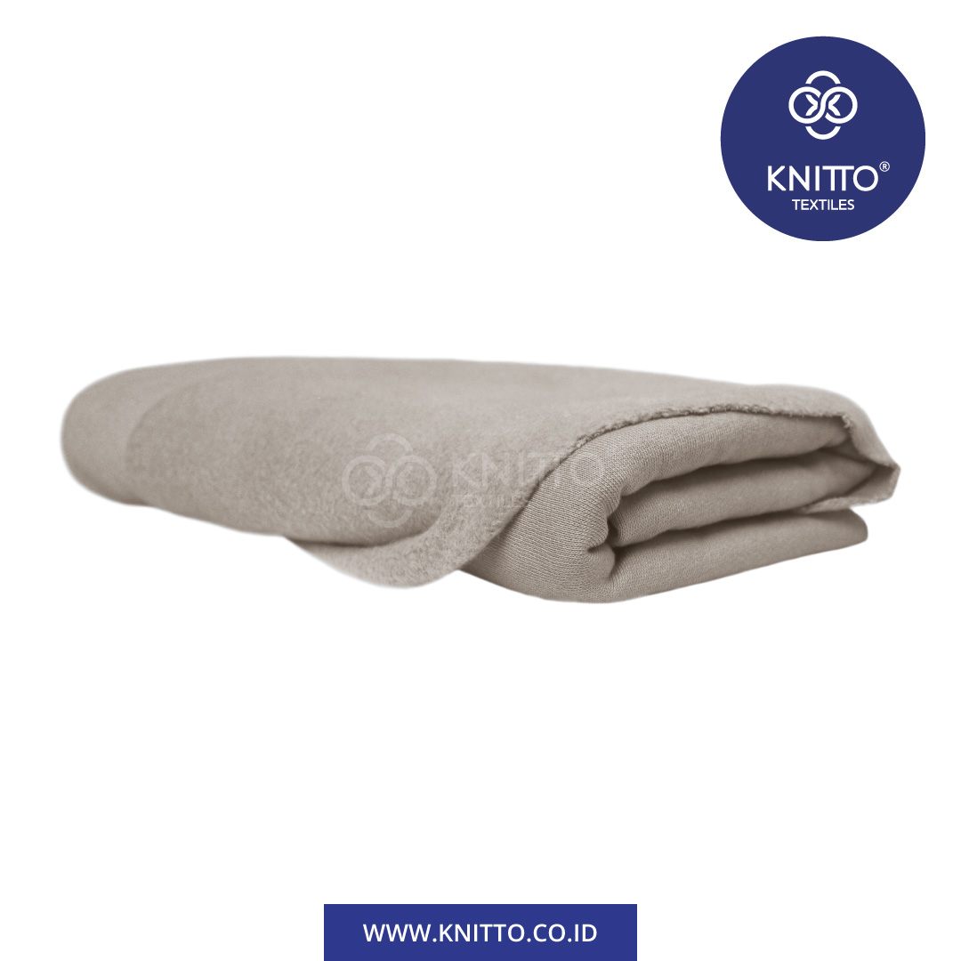 HEAVY COTTON COMBED FLEECE MEDIUM LATTE 2
