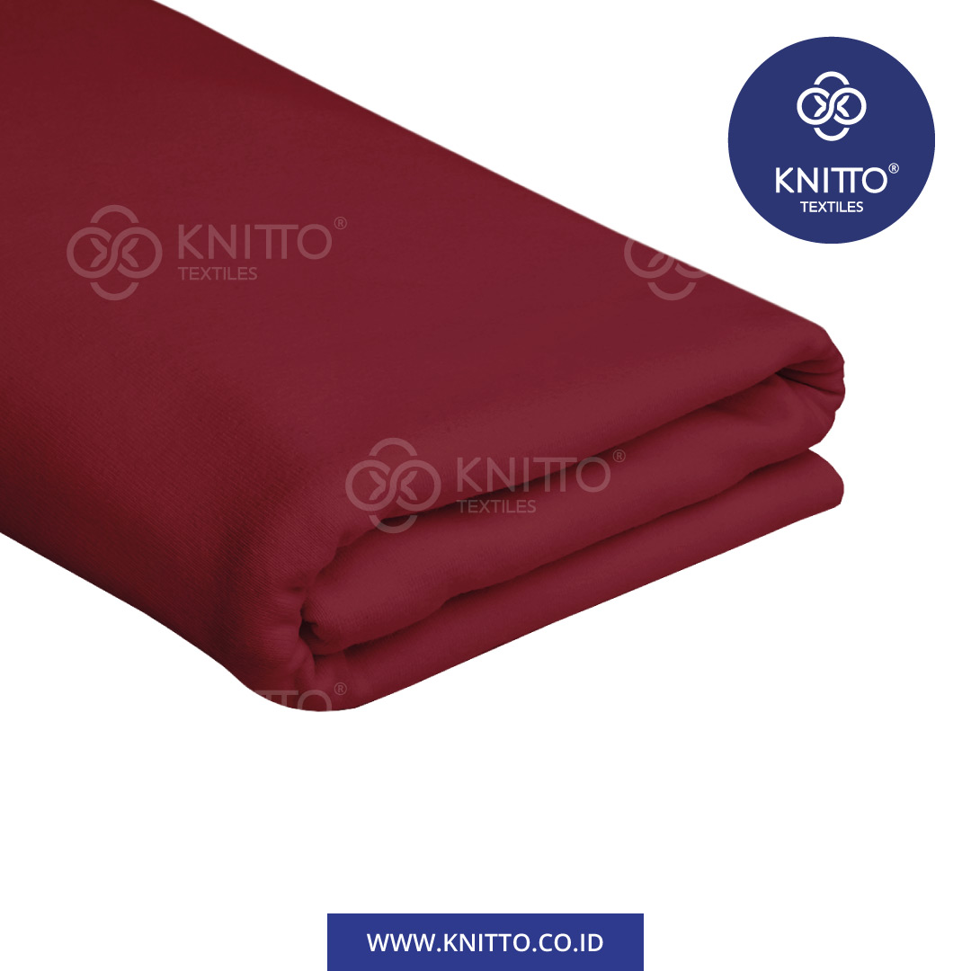 Heavy Cotton Roughfeel Maroon 1