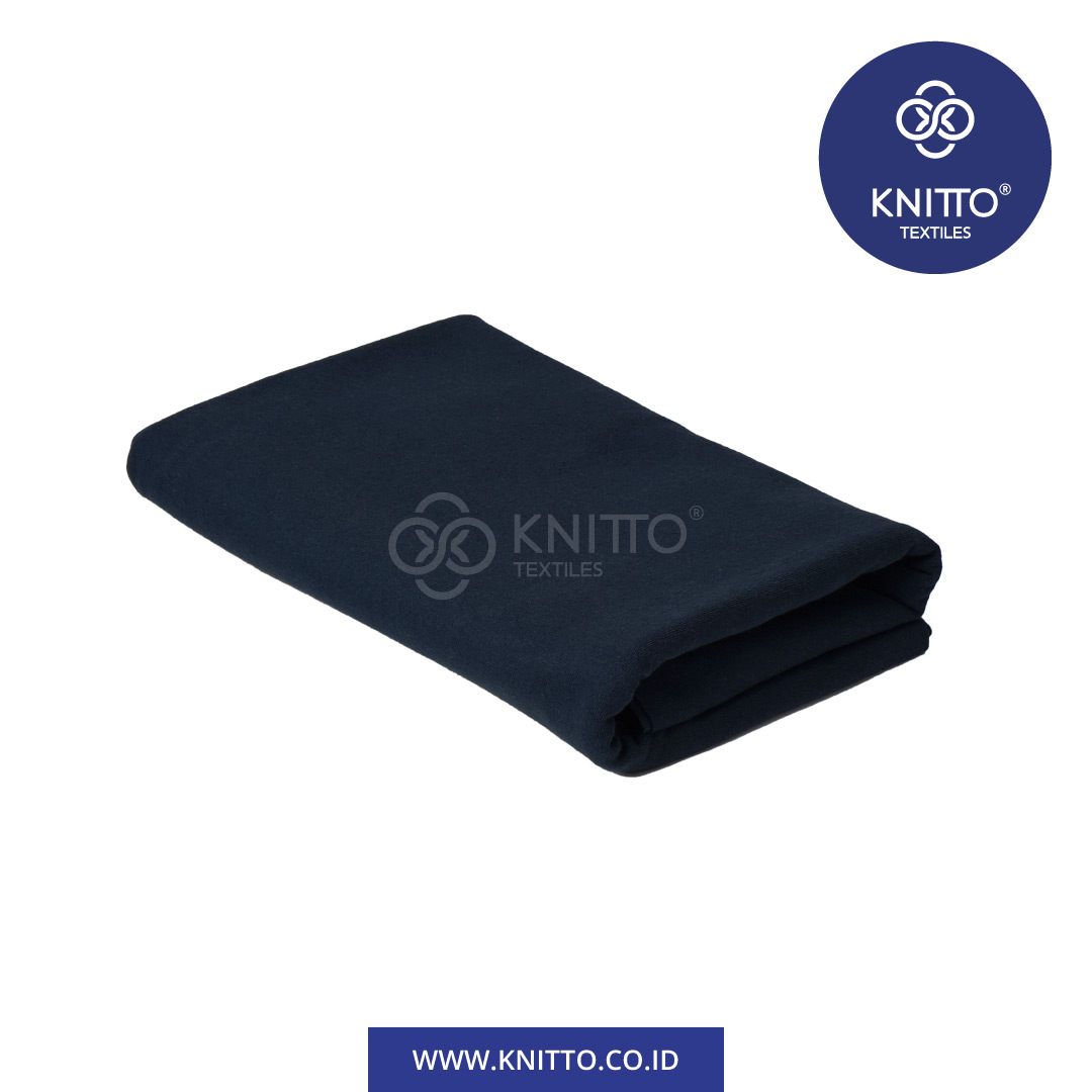 Heavy Cotton Roughfeel Navy 1