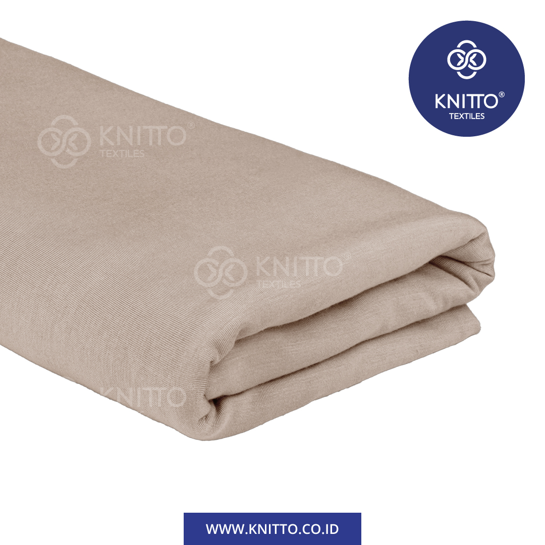 TENCEL™ MICRO MODAL BLENDED WITH SPANDEX REFINED LIGHT BROWN 1