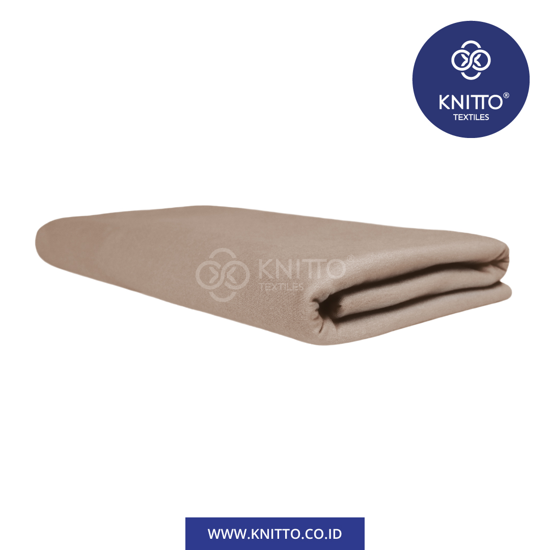 TENCEL™ Modal blended with Cotton 30S LIGHT BROWN 2