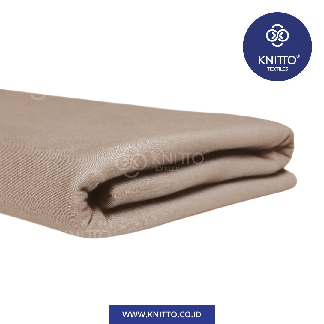 TENCEL™ Modal blended with Cotton 30S LIGHT BROWN 1